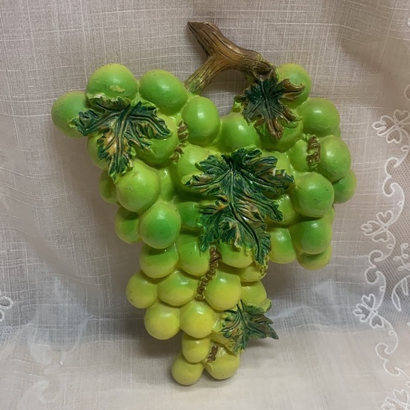 Wall kitchen decoration resin ceramic fruit pumpkin strawberries grapes papaya - Picture 10 of 10